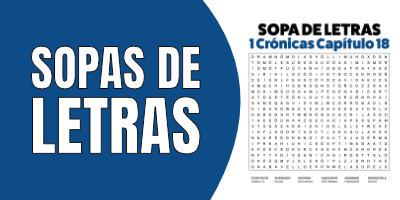 Sopas de Letras bíblicas