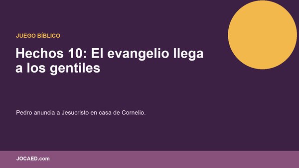 Hechos 10: El evangelio llega a los gentiles